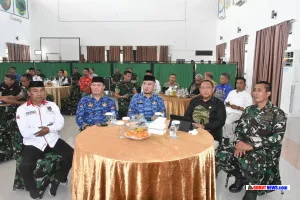 Danrem 133/Nani Wartabone Pimpin Rakor Percepatan Pembangunan KDKMP Tahap II TA 2026