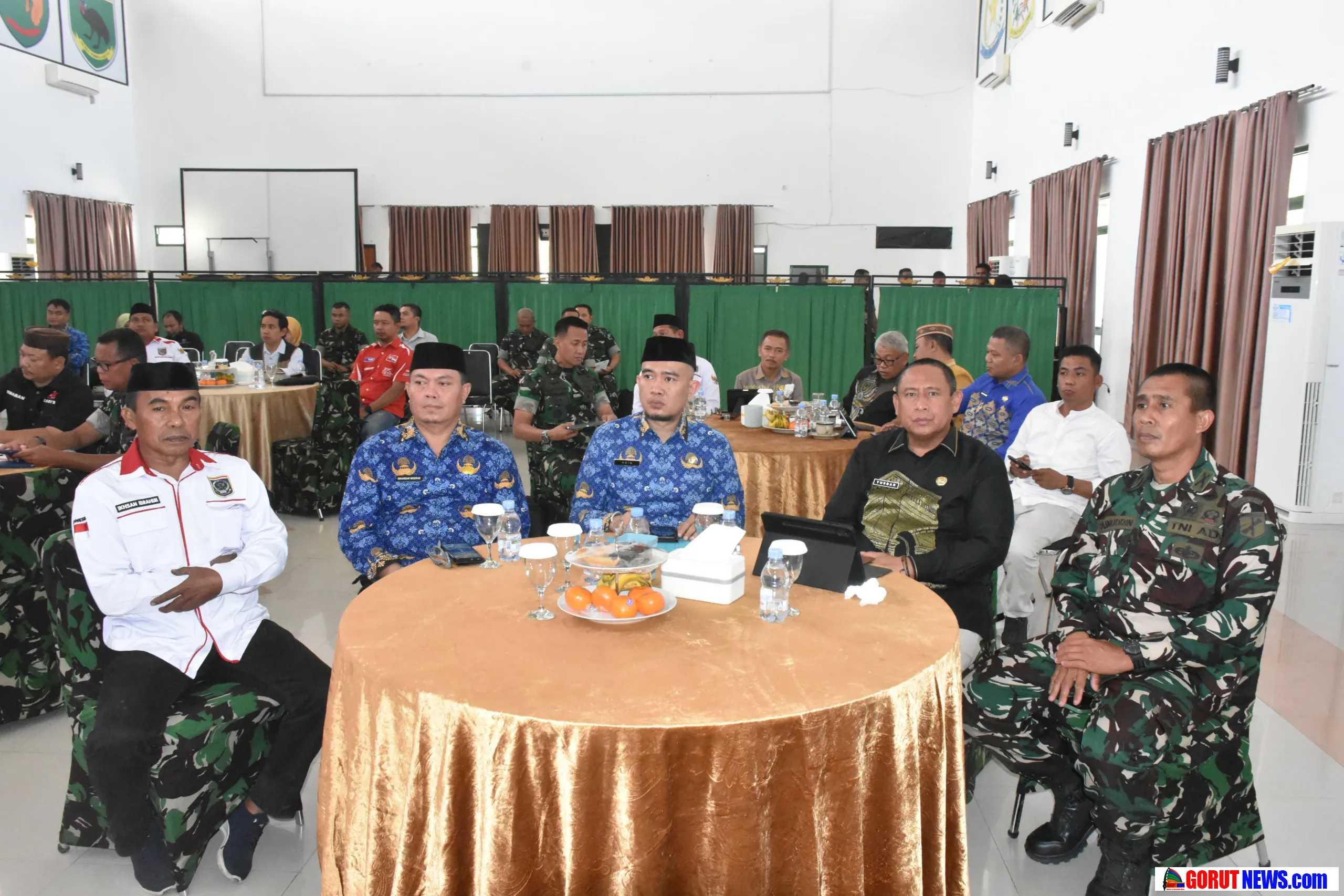 Danrem 133/Nani Wartabone Pimpin Rakor Percepatan Pembangunan KDKMP Tahap II TA 2026