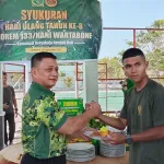 Peringatan HUT Ke-8 Korem 133/NW: Momentum Perkuat Keakraban dan Soliditas Prajurit