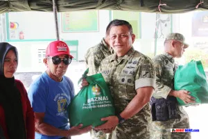 Sambut HUT ke-81 TNI, Korem 133/NW Gelar Bazar Murah untuk Masyarakat Gorontalo
