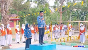 Camat Anggrek Tegaskan Disiplin ASN, Kesiapan Salat Istisqa, hingga Muscam PMI saat Apel Korpri