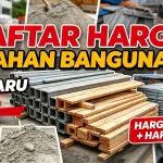 Informasi Harga Bahan Bangunan untuk Renovasi dan Pembangunan