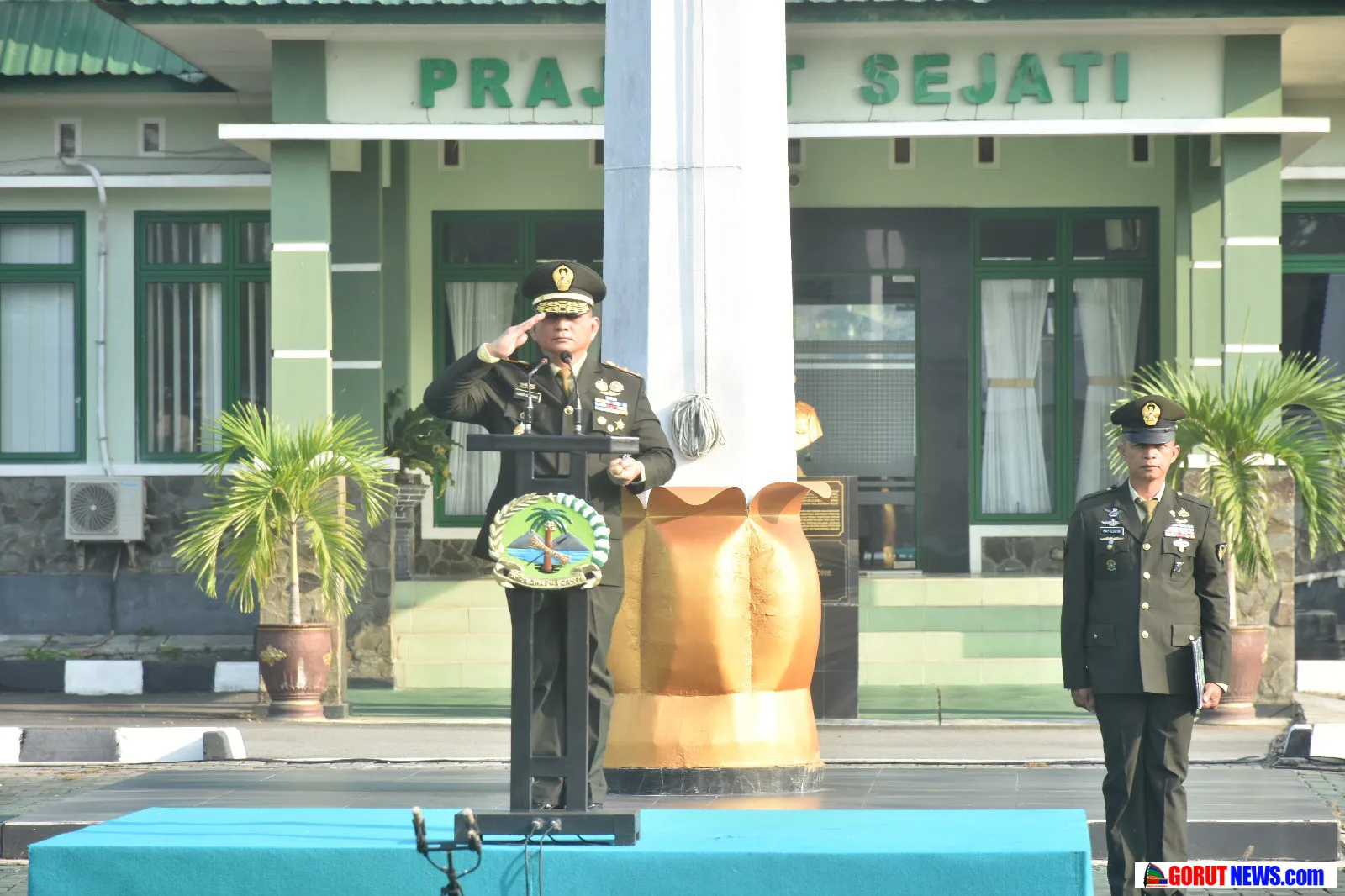Korem 133/NW Gelar Upacara Hari Kesaktian Pancasila 1 Oktober Tahun 2026
