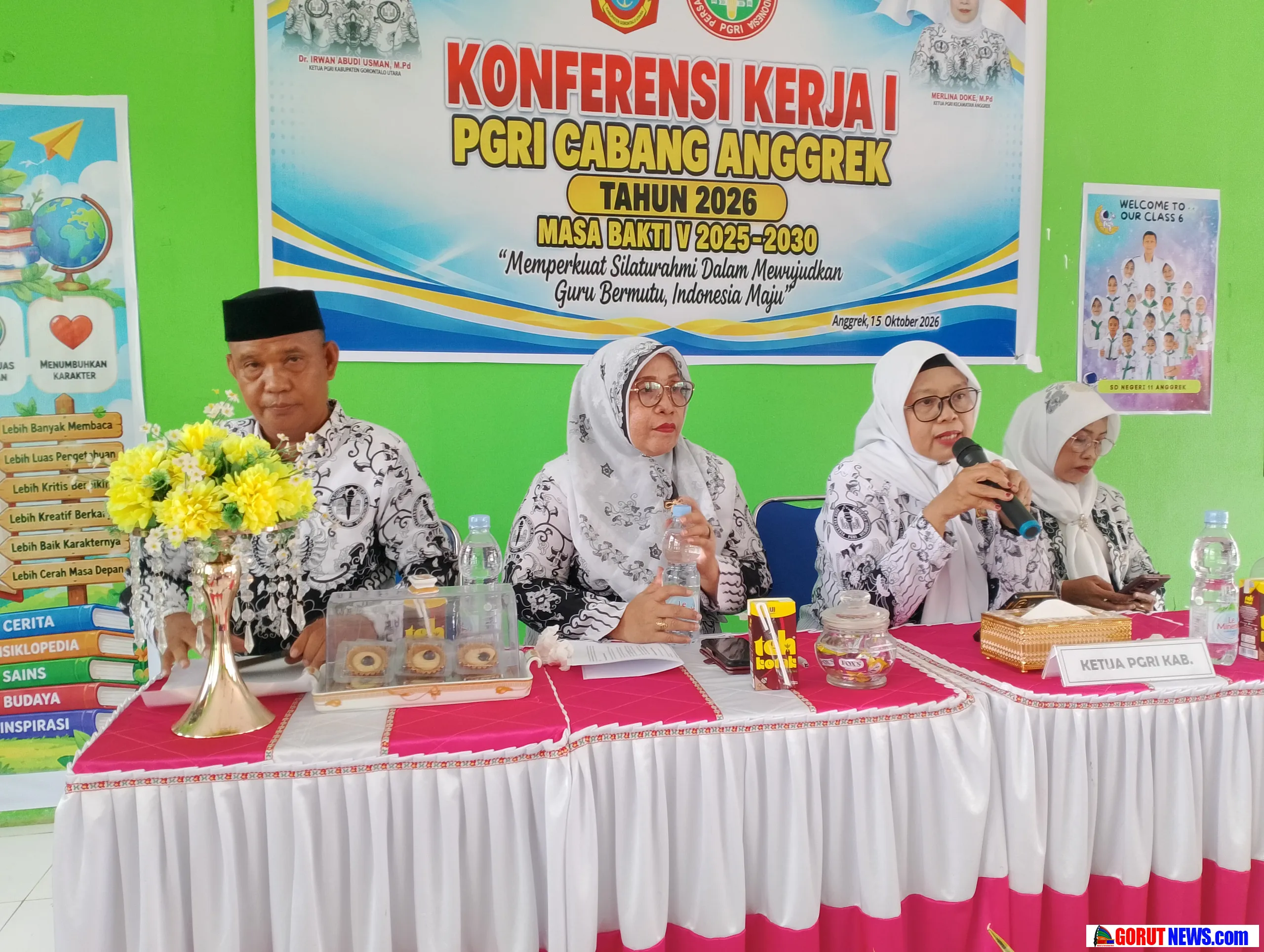 Sarce Udin Naki Dorong PGRI Perkuat Perjuangan Kesejahteraan Guru