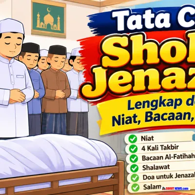 Tata Cara Sholat Jenazah, Lengkap dengan Niat, Bacaan, dan Doa