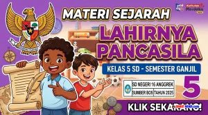 Download Kisi-Kisi, Soal, dan Kunci Jawaban Pancasila Kelas 5 Fase C