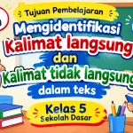 Cara Mudah Membedakan Kalimat Langsung dan Tidak Langsung
