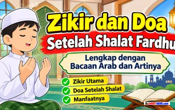 Zikir dan Doa Setelah Shalat Fardhu Lengkap dengan Bacaan Arab dan Artinya 