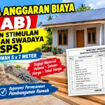 RAB BSPS 2026 Rumah 5×7 Meter Lengkap dengan Daftar Material